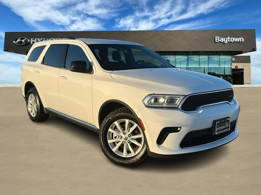 2023 Dodge Durango SXT White at Baytown Hyundai