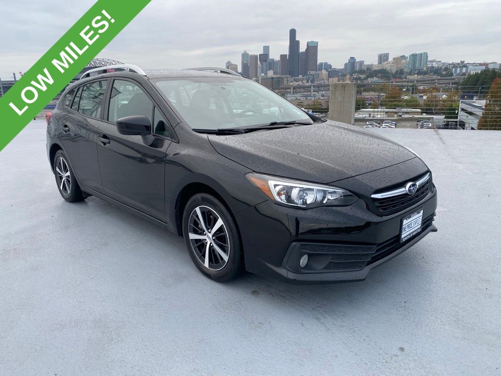 Crystal Black Silica 2021 Subaru Impreza Wagon All-Wheel Drive Continuously Variable Transmission