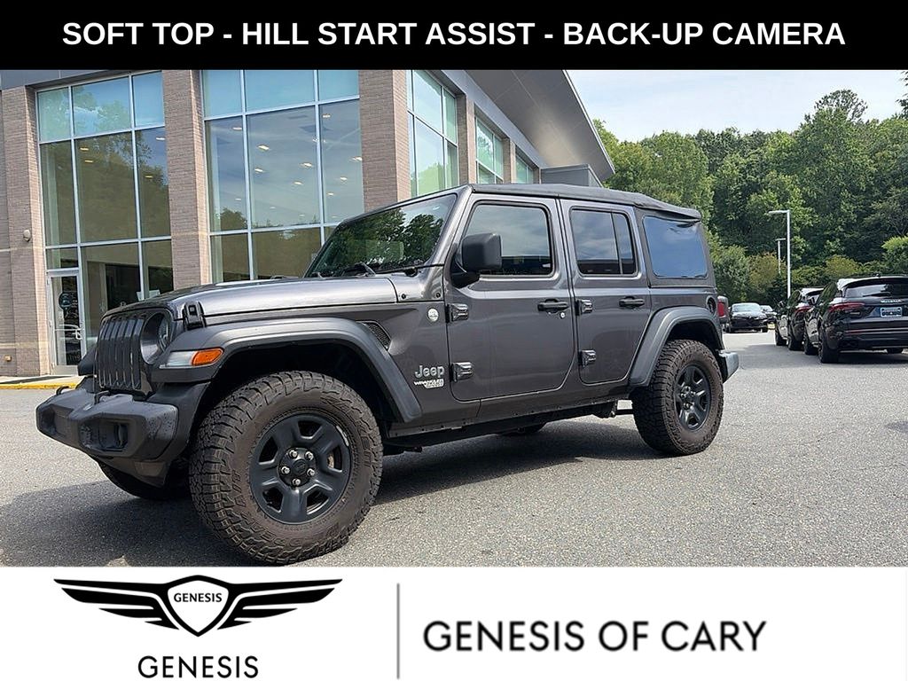 Gray (Granite Crystal Metallic Clearcoat) 2020 Jeep Wrangler SUV / Crossover Four-Wheel Drive 8-Speed Automatic