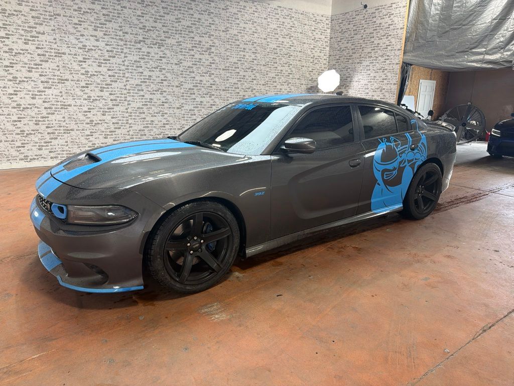 Gray (Granite Pearlcoat) 2020 Dodge Charger Sedan Rear-Wheel Drive 8-Speed Automatic