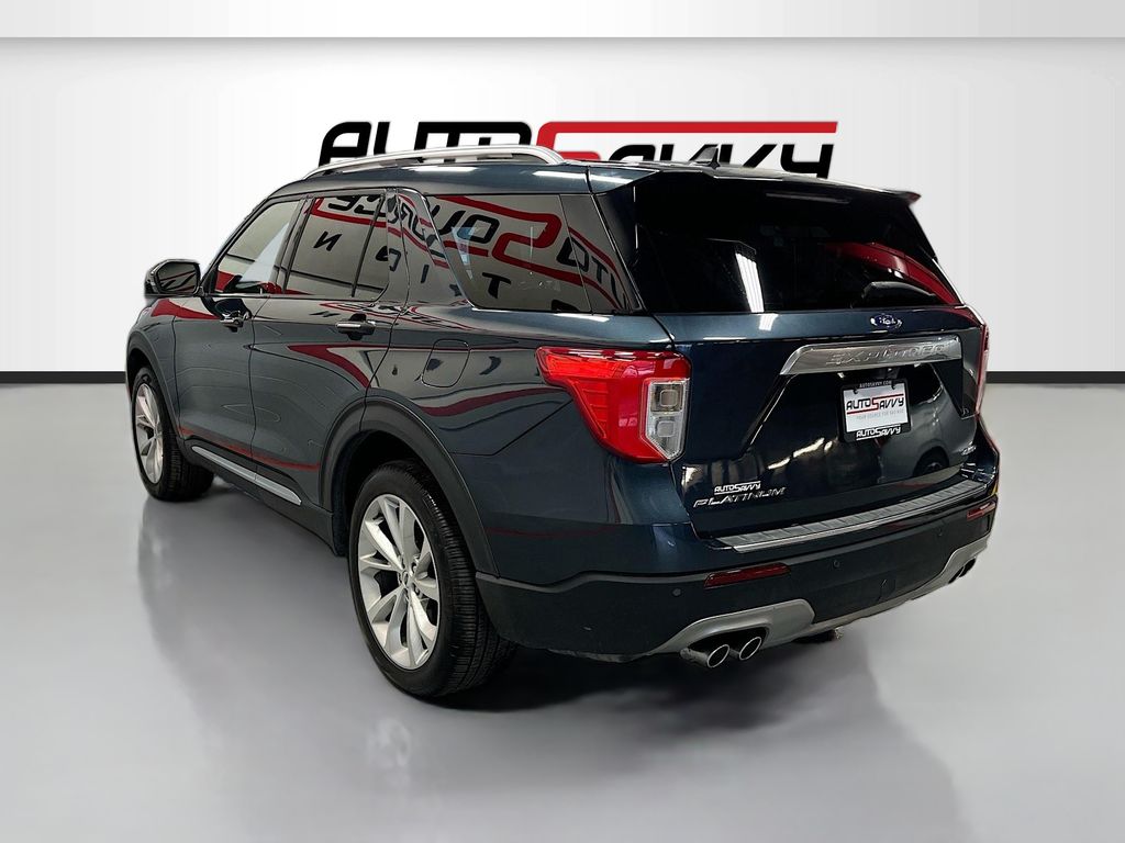 Used 2022 Blue Metallic Ford Platinum image 5