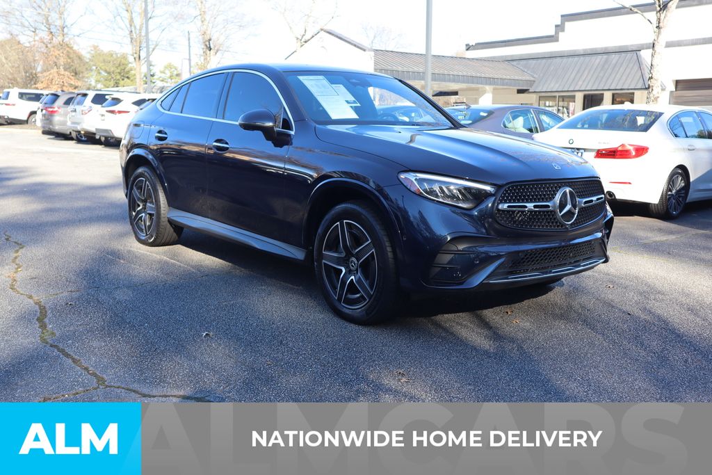 Used 2024 Blue Mercedes-Benz GLC 300 Coupe image 5