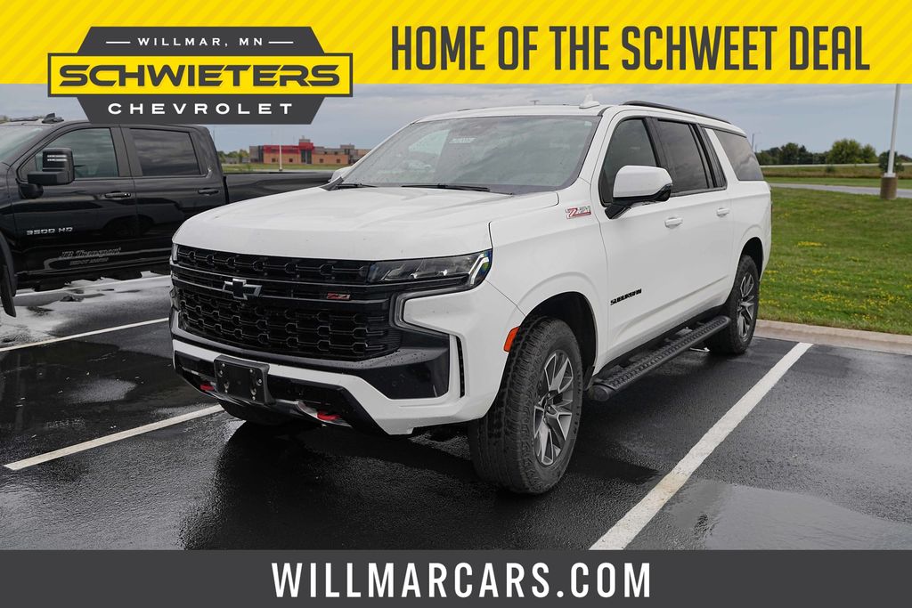 Summit White 2024 Chevrolet Suburban SUV / Crossover Four-Wheel Drive