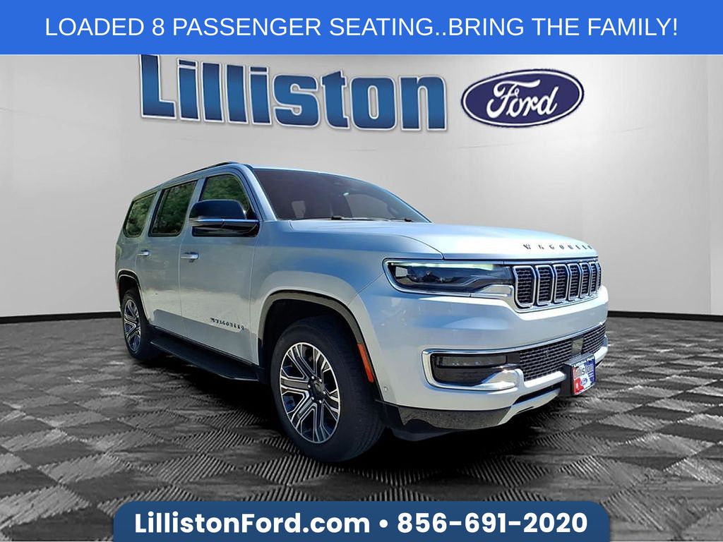 Silver Zynith 2024 Jeep Wagoneer Series II 4WD SUV / Crossover Four-Wheel Drive 8-Speed Automatic