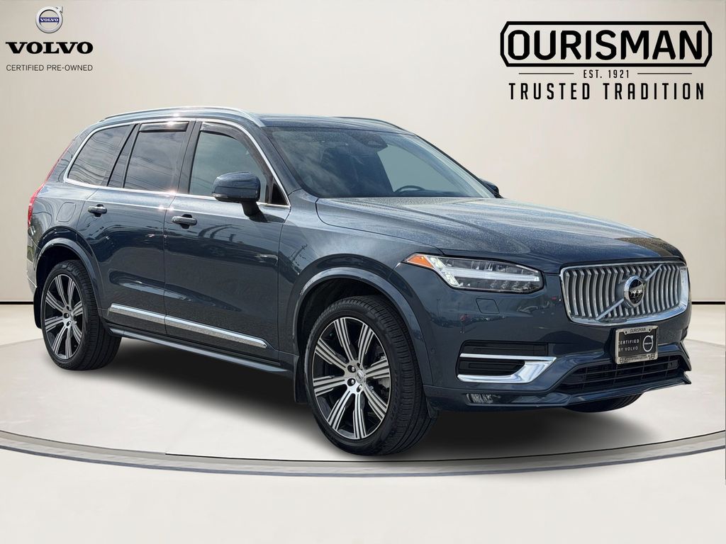 Denim Blue Metallic 2024 Volvo XC90 B6 Ultimate Bright Theme 7-Passenger AWD SUV / Crossover All-Wheel Drive Automatic