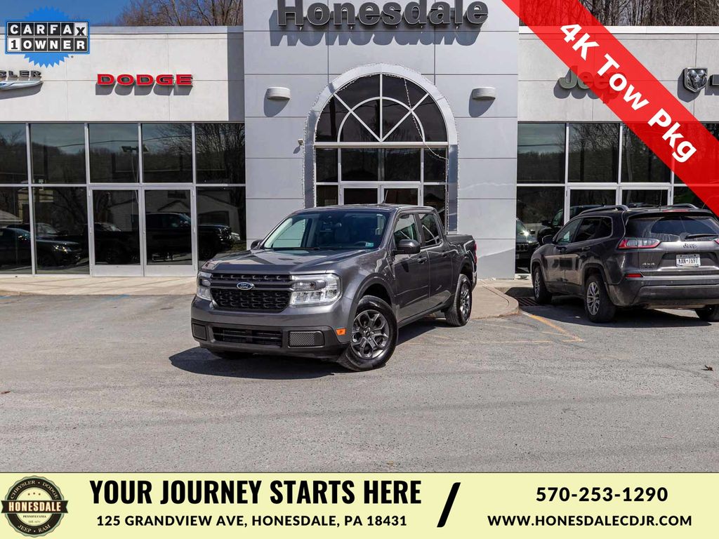 Carbonized Gray Metallic 2023 Ford Maverick XLT SuperCrew AWD Pickup Truck All-Wheel Drive 8-Speed Automatic