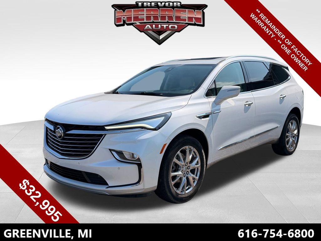 White Frost Tricoat 2023 Buick Enclave Essence AWD SUV / Crossover Four-Wheel Drive 9-Speed Automatic