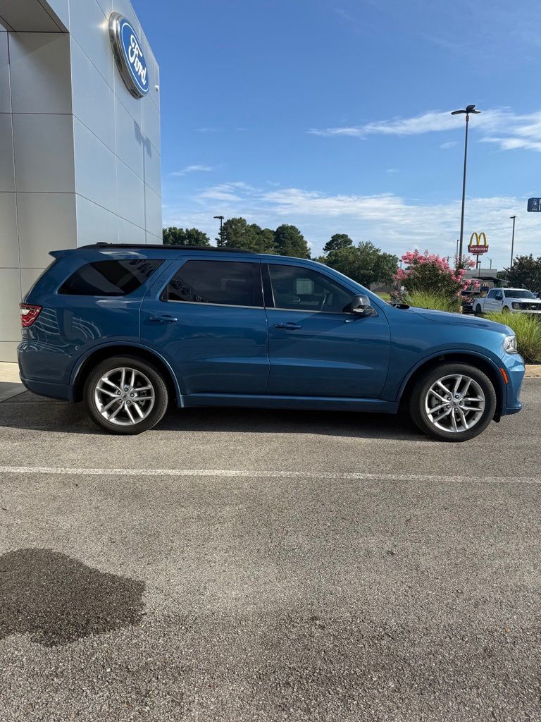 Blue (Frostbite Pearlcoat) 2023 Dodge Durango SUV / Crossover Rear-Wheel Drive 8-Speed Automatic