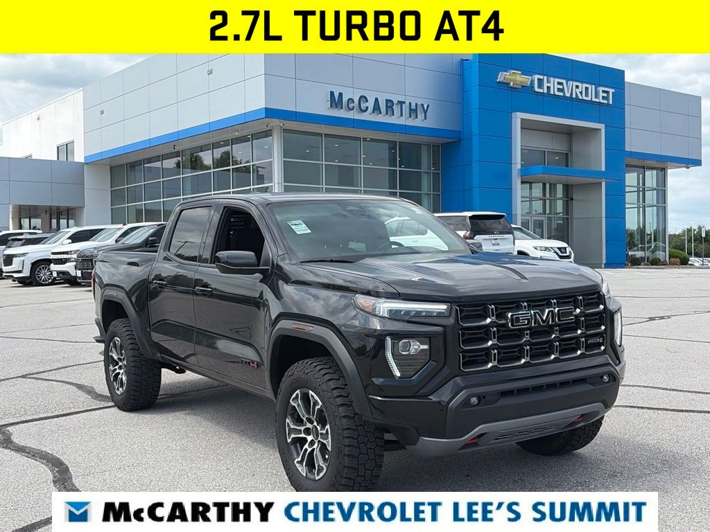 Onyx Black 2025 GMC Canyon Pickup Truck Four-Wheel Drive 8-Speed Automatic