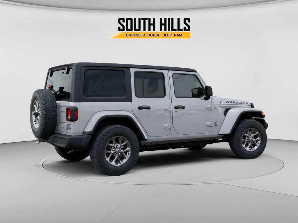 2026 Jeep Wrangler 85th Anniversary Edition White/off-white at South Hills CDJR
