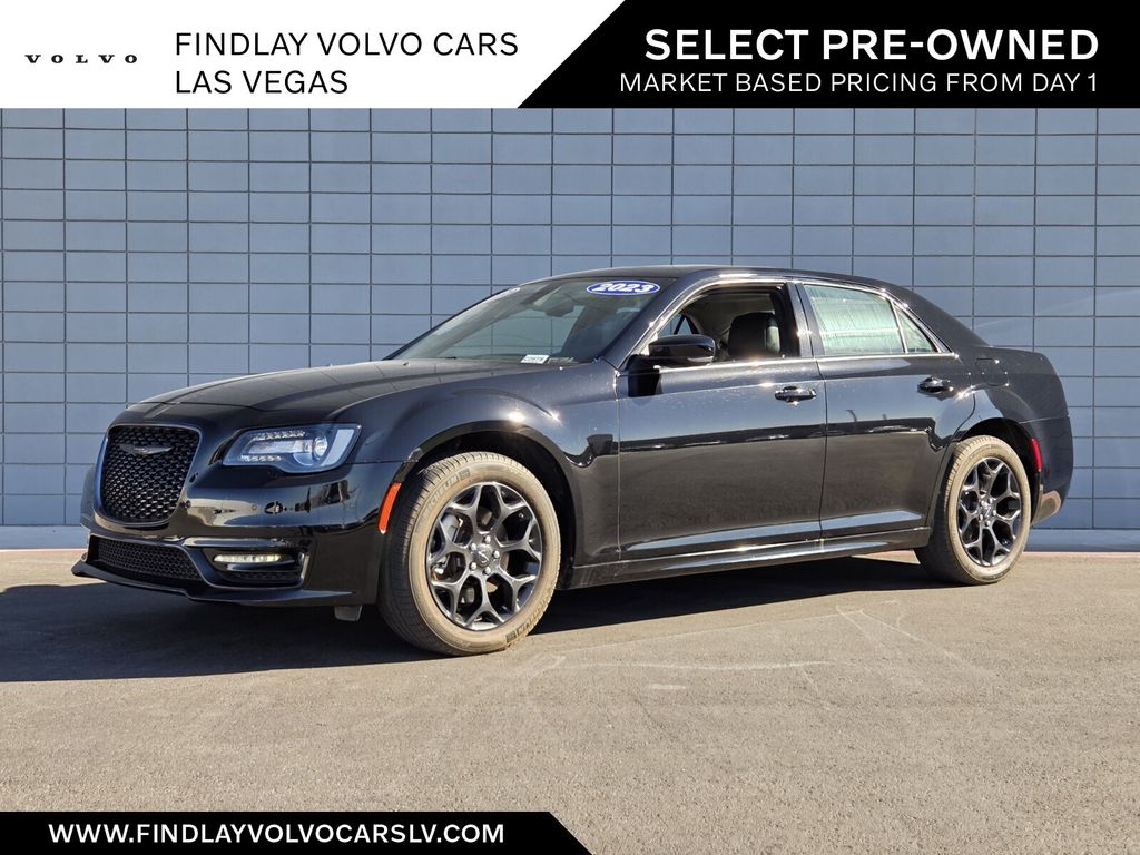 Gloss Black 2023 Chrysler 300 Sedan All-Wheel Drive 8-Speed Automatic
