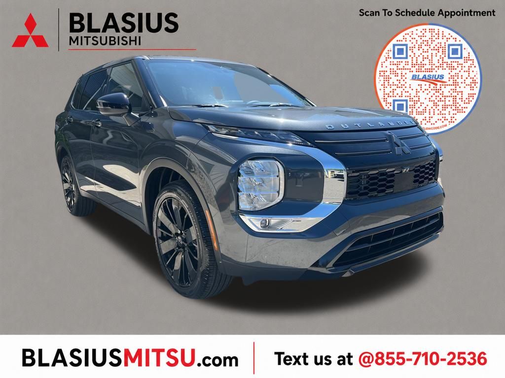 Graphite Gray 2026 Mitsubishi Outlander SUV / Crossover Front-Wheel Drive Continuously Variable Transmission