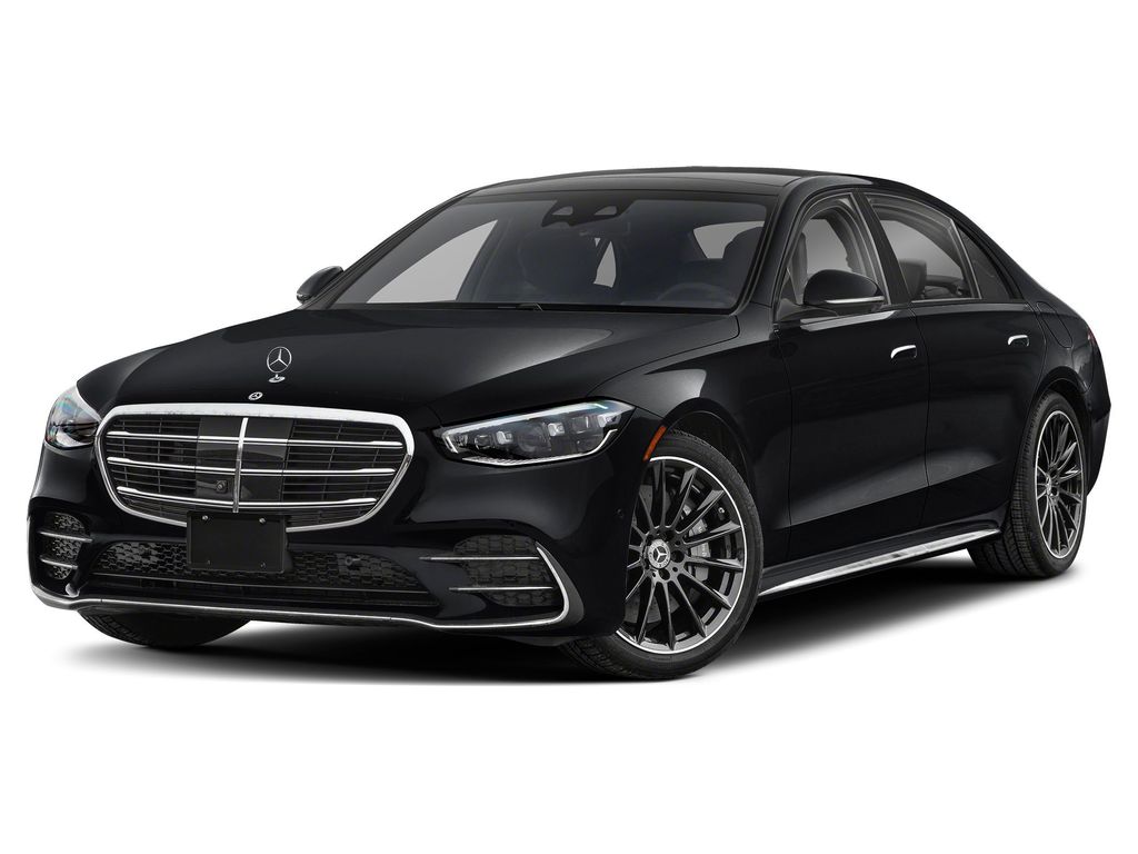 Black 2024 Mercedes-Benz S-Class S 580e 4MATIC Sedan All-Wheel Drive 9-Speed Automatic