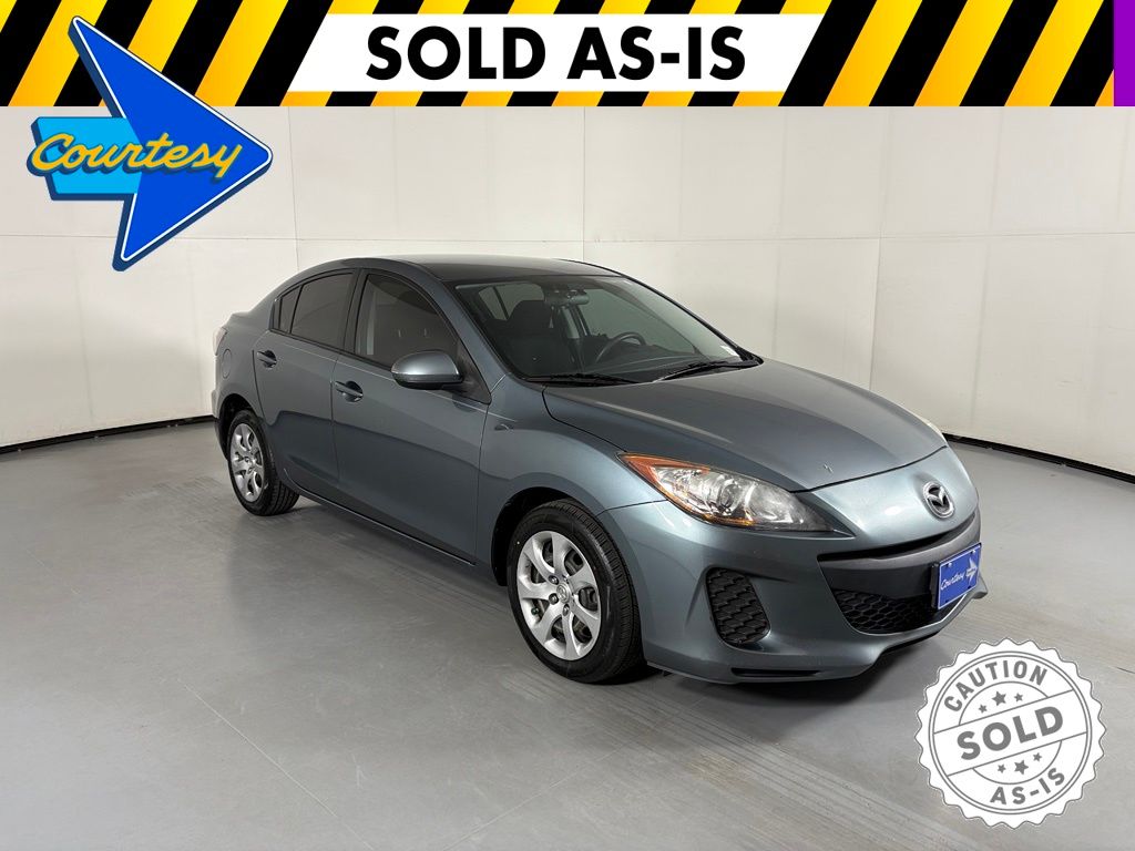Dolphin Gray Mica 2013 Mazda MAZDA3 i SV Sedan Front-Wheel Drive 5-Speed Automatic
