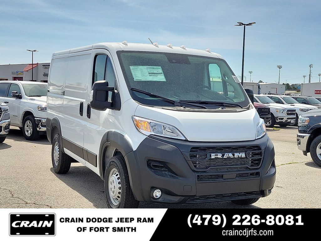 Bright White Clearcoat 2026 RAM ProMaster Van Front-Wheel Drive 9-Speed Automatic