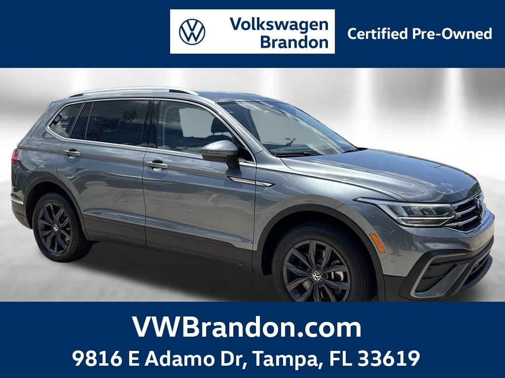 Gray 2024 Volkswagen Tiguan SUV / Crossover Front-Wheel Drive 8-Speed Automatic