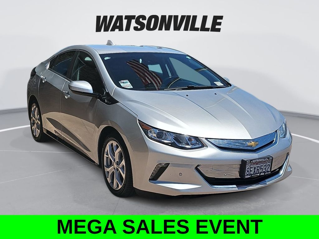 Silver Ice Metallic 2018 Chevrolet Volt Hatchback Front-Wheel Drive 1-Speed Automatic