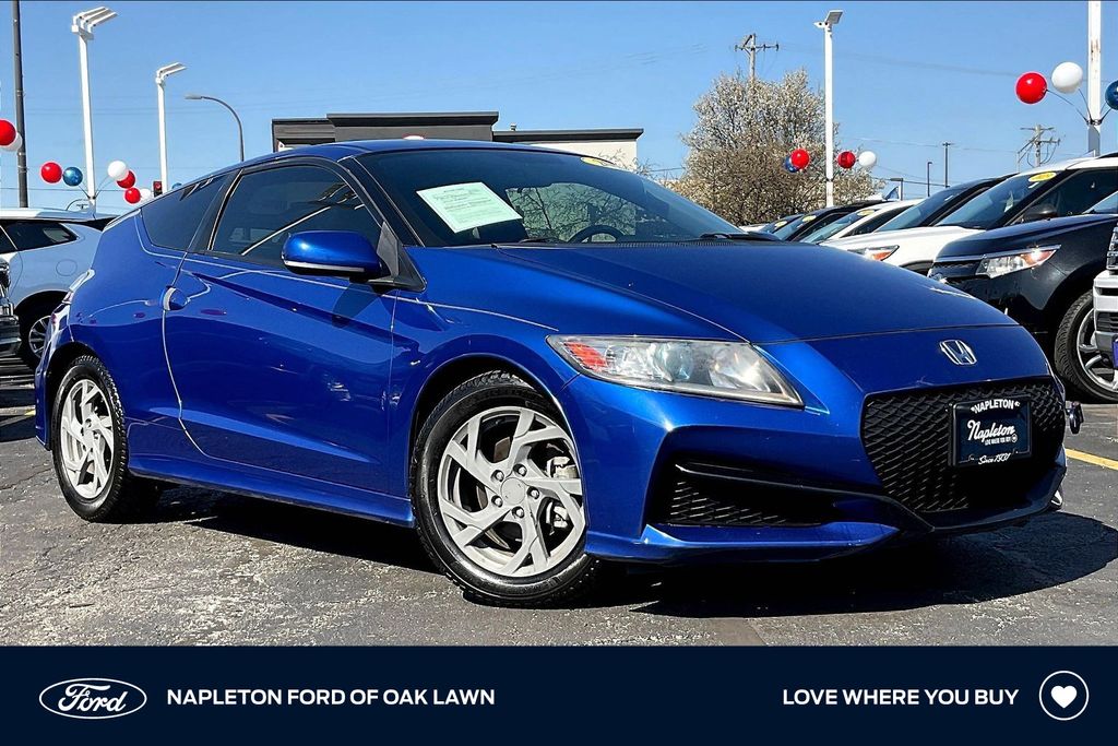 Aegean Blue Metallic 2016 Honda CR-Z LX Hatchback Front-Wheel Drive Continuously Variable Transmission