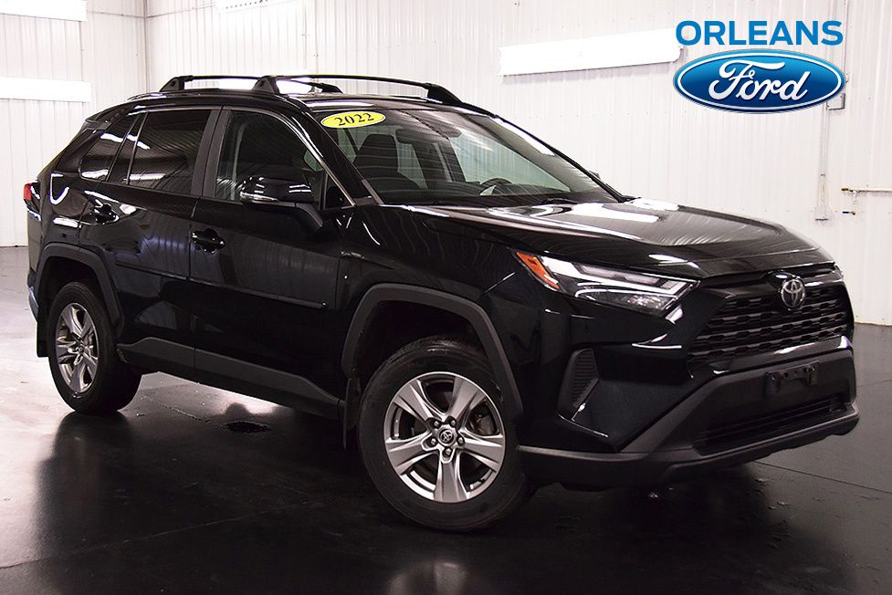 Midnight Black Metallic 2022 Toyota RAV4 SUV / Crossover All-Wheel Drive 8-Speed Automatic