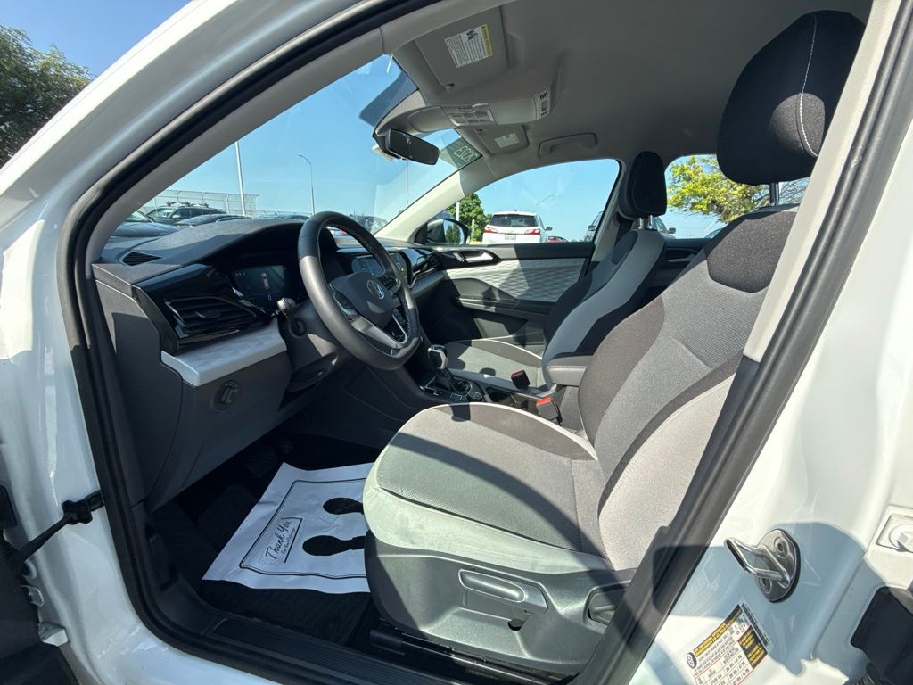 2023 Volkswagen Taos 1.5T S White at Auto Express Mitsubishi