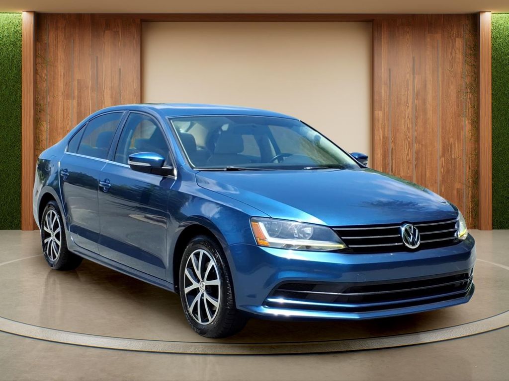 Blue Metallic 2017 Volkswagen Jetta Sedan Front-Wheel Drive 6-Speed Automatic