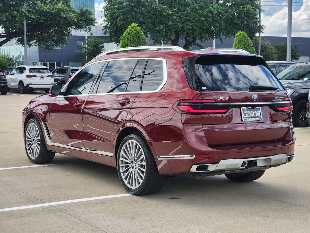 2025 BMW X7 xDrive40i Red at Gullo Toyota