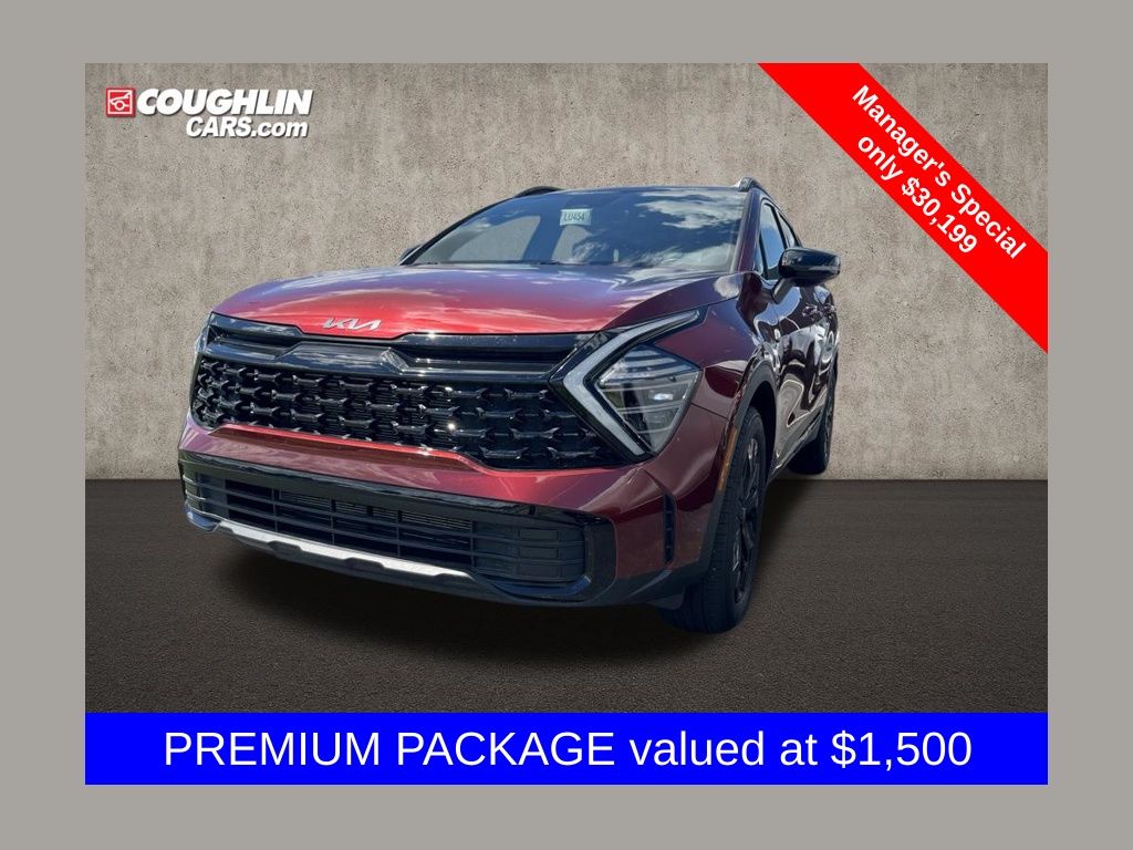 Dawning Red 2025 Kia Sportage SUV / Crossover All-Wheel Drive 8-Speed Automatic