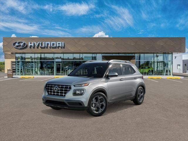 Shimmering Silver 2026 Hyundai Venue SUV / Crossover Front-Wheel Drive Continuously Variable Transmission