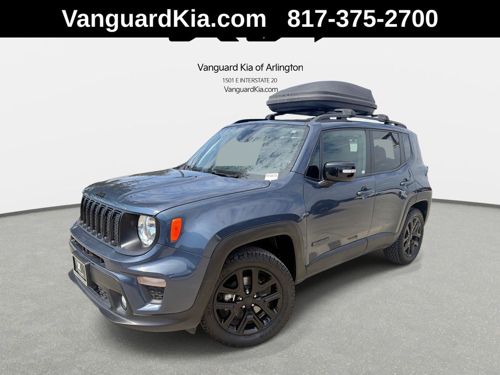 Slate Blue Pearlcoat 2023 Jeep Renegade SUV / Crossover Four-Wheel Drive 9-Speed Automatic