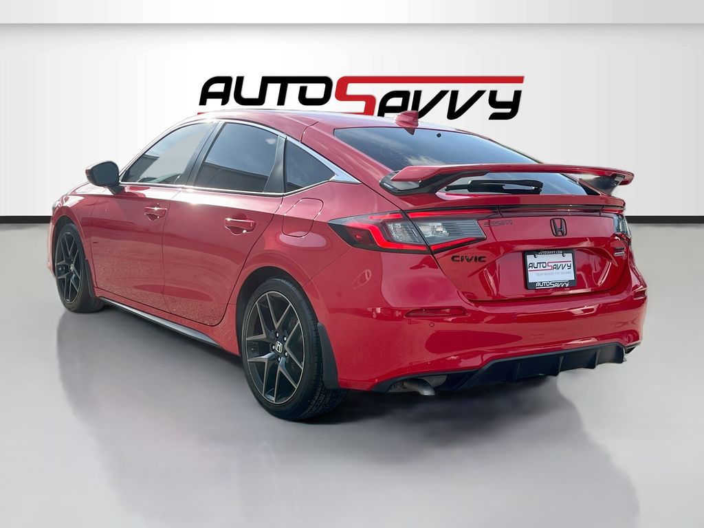 2022 Honda Civic Sport Touring Red at Don McGill Toyota
