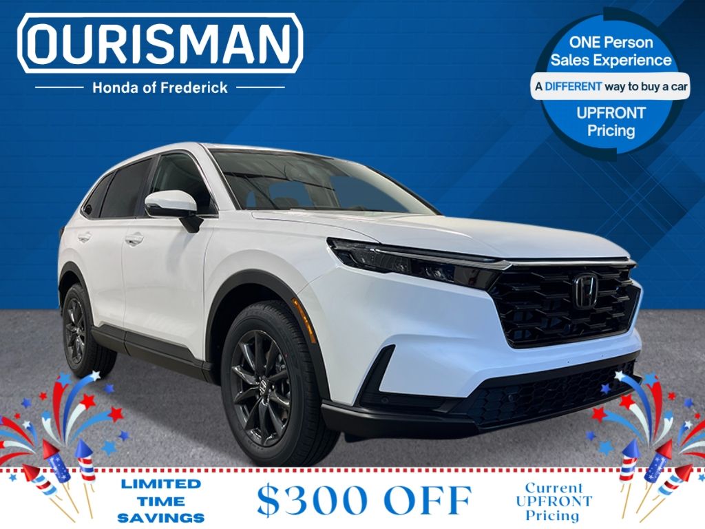 Platinum White Pearl 2026 Honda CR-V SUV / Crossover All-Wheel Drive Continuously Variable Transmission