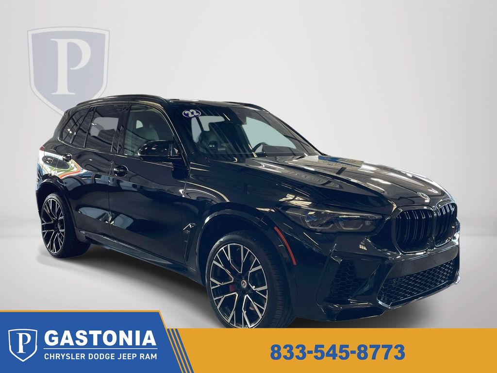 Black Sapphire Metallic 2022 BMW X5 M AWD SUV / Crossover All-Wheel Drive 8-Speed Automatic
