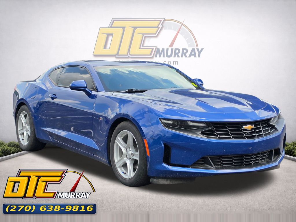 Riverside Blue Metallic 2023 Chevrolet Camaro Coupe Rear-Wheel Drive Automatic