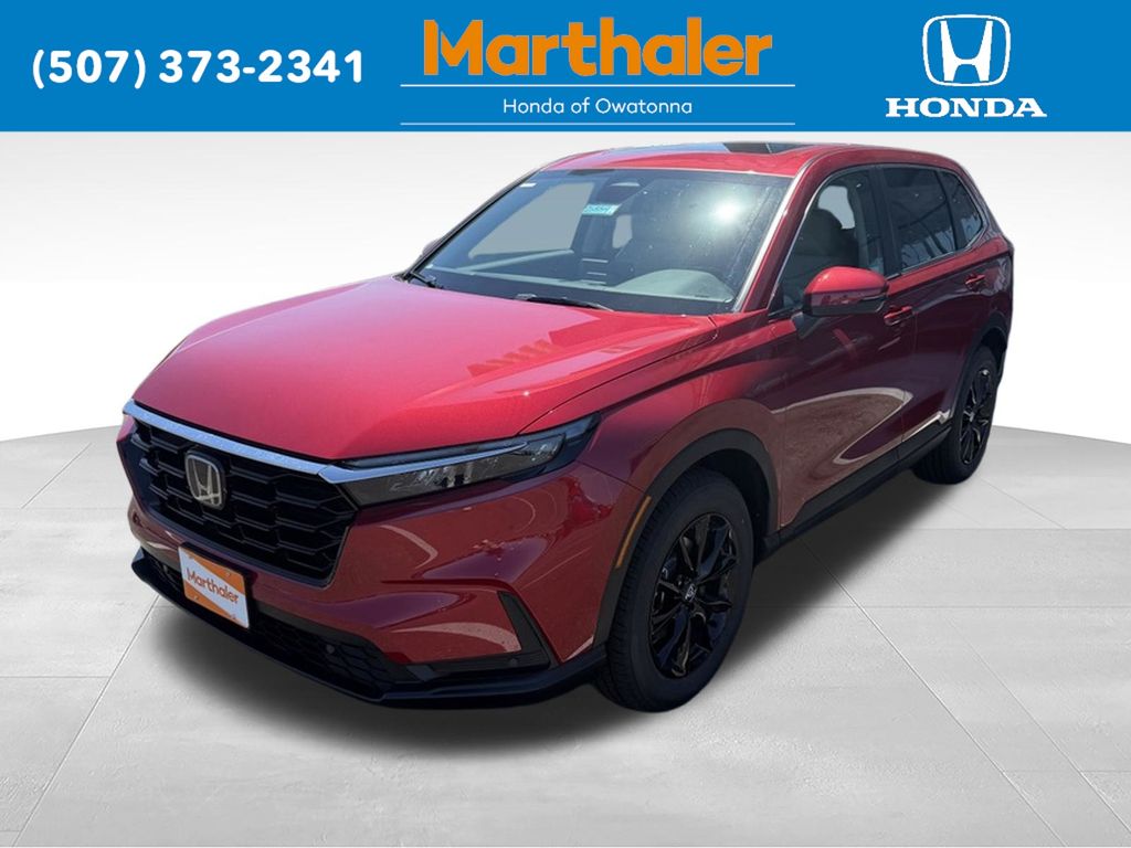 Radiant Red Metallic 2026 Honda CR-V SUV / Crossover All-Wheel Drive Continuously Variable Transmission