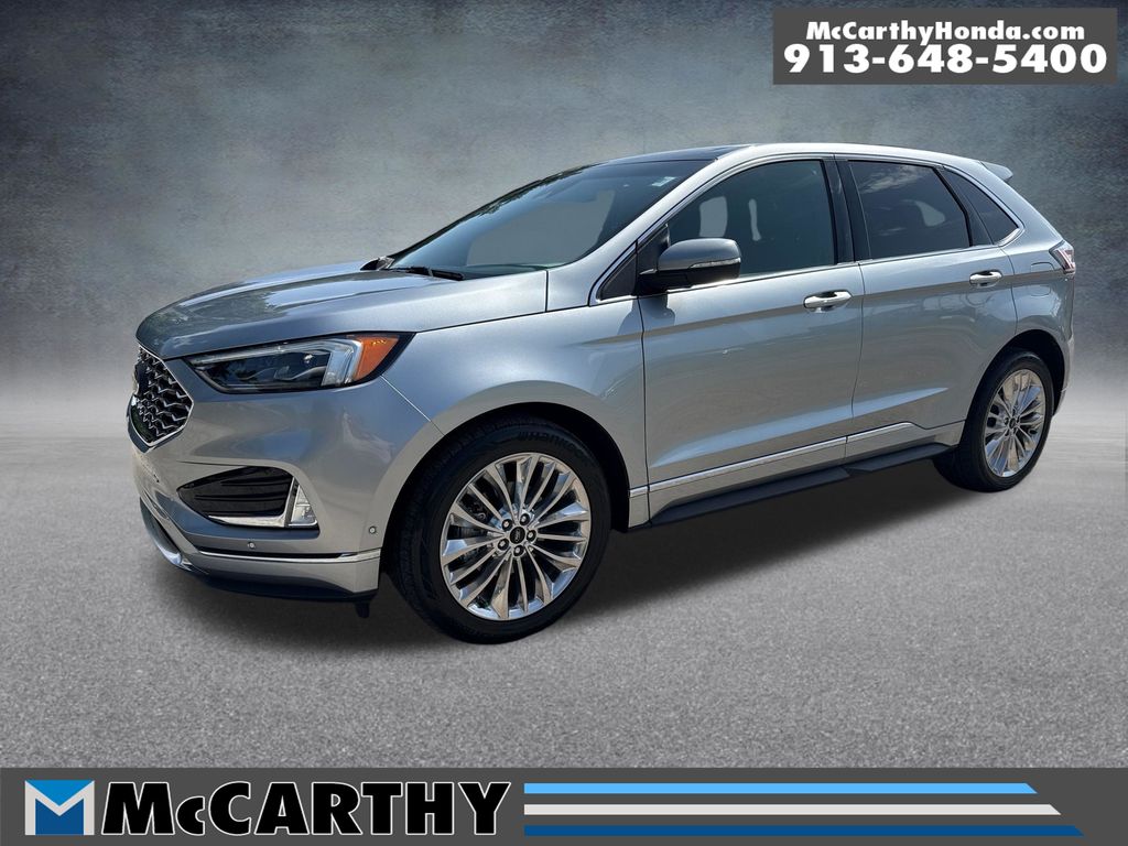 Silver Metallic 2020 Ford Edge SUV / Crossover Front-Wheel Drive 8-Speed Automatic