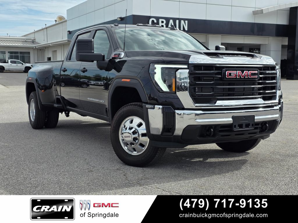 Onyx Black 2026 GMC Sierra 3500HD Pickup Truck 4X2 Automatic