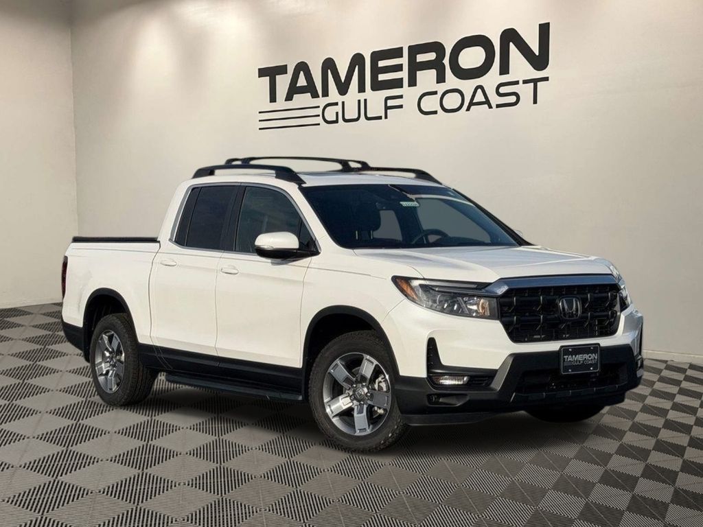 Platinum White Pearl 2026 Honda Ridgeline Pickup Truck All-Wheel Drive 9-Speed Automatic