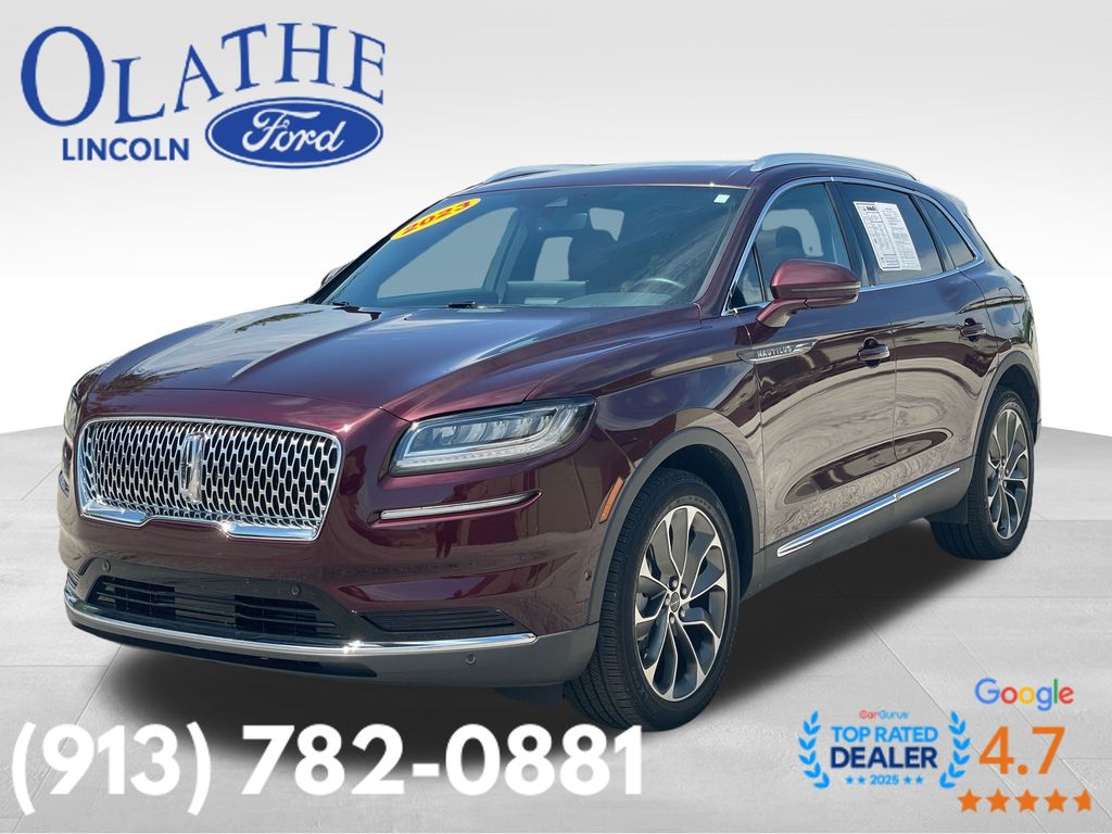 Red (Burgundy Velvet Metallic Tinted Clearcoat) 2023 Lincoln Nautilus SUV / Crossover All-Wheel Drive 8-Speed Automatic