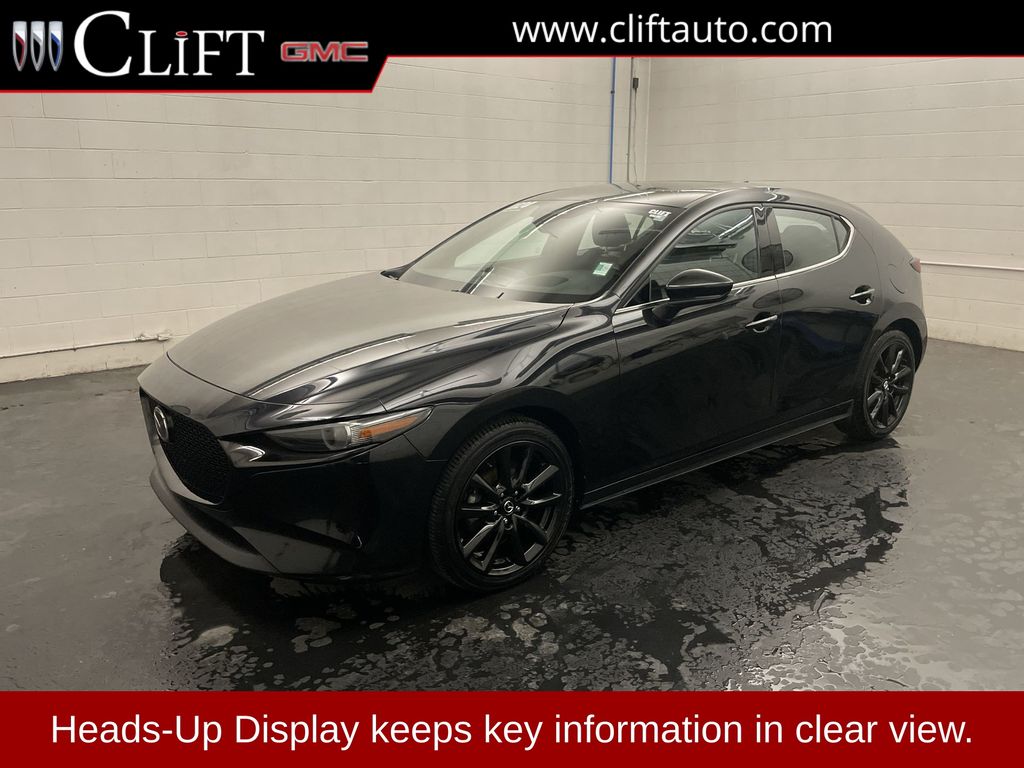 Jet Black Mica 2024 Mazda MAZDA3 Hatchback Front-Wheel Drive 6-Speed Manual