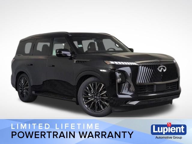 Mineral Black 2025 INFINITI QX80 Autograph 4WD SUV / Crossover All-Wheel Drive 9-Speed Automatic