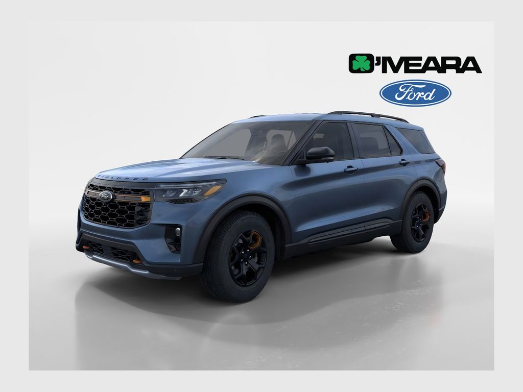Vapor Blue Metallic 2026 Ford Explorer SUV / Crossover All-Wheel Drive Automatic