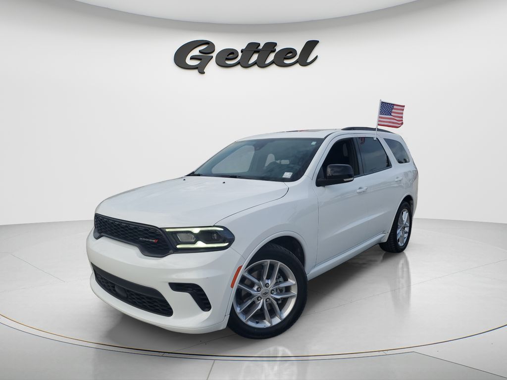 White 2024 Dodge Durango GT Plus RWD SUV / Crossover Rear-Wheel Drive 8-Speed Automatic
