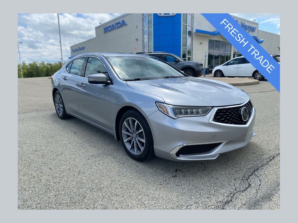 Lunar Silver Metallic 2019 Acura TLX FWD Sedan Front-Wheel Drive 8-Speed Dual Clutch