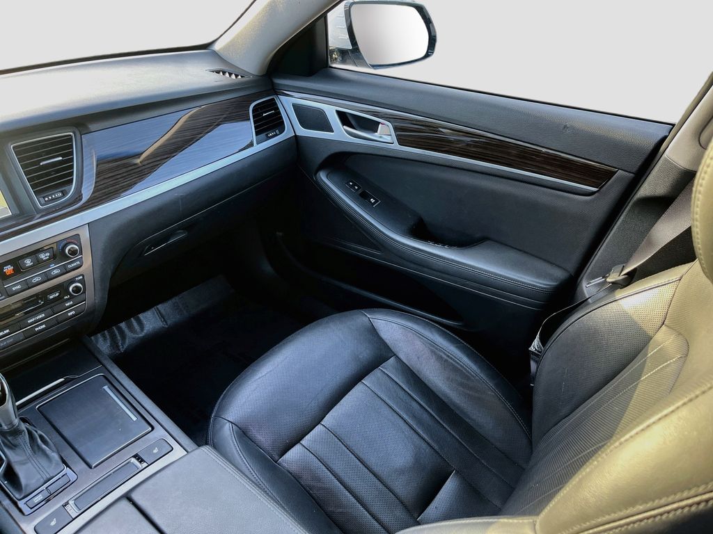 2015 Hyundai Genesis 3.8 White at Gullo Toyota