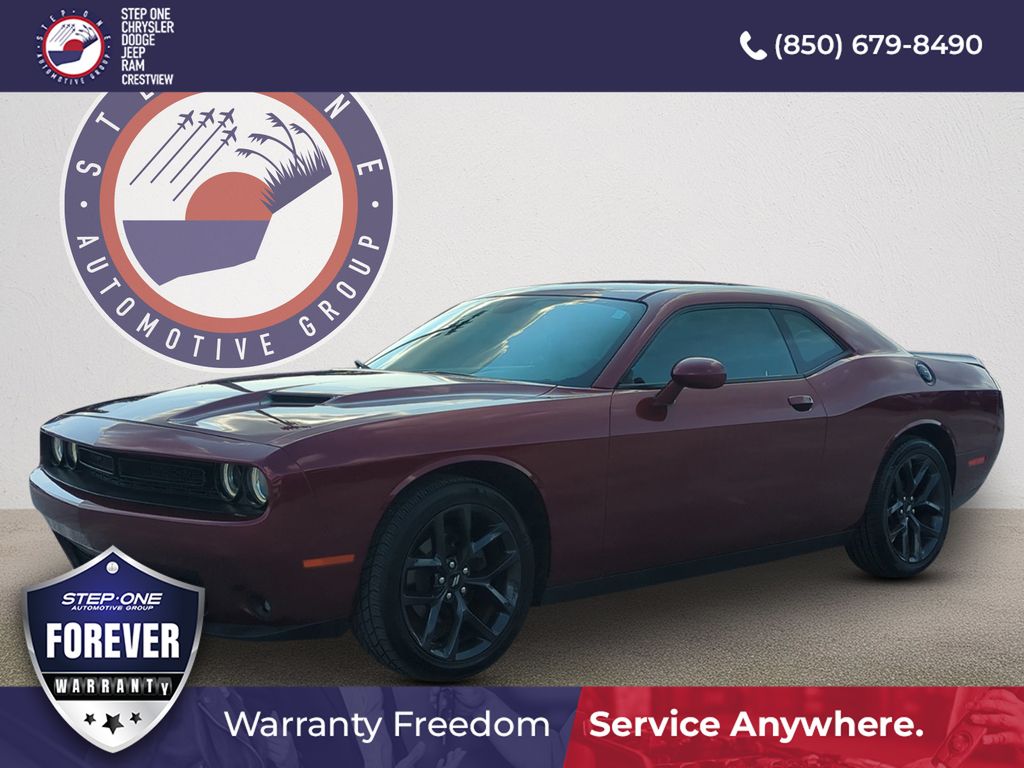 Octane Red Pearlcoat 2019 Dodge Challenger Coupe Rear-Wheel Drive 8-Speed Automatic