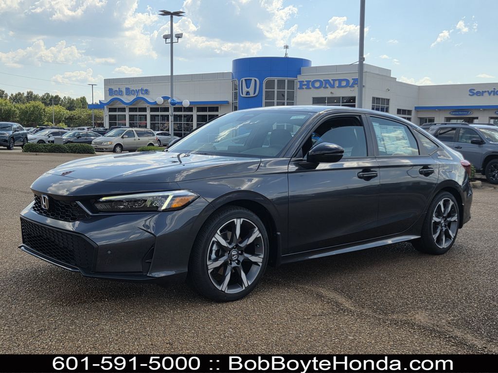 Meteorite 2026 Honda Civic Hybrid Sedan Front-Wheel Drive Continuously Variable Transmission