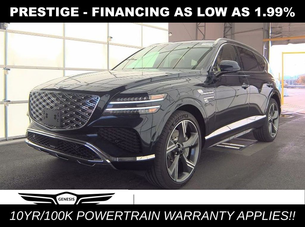 Capri Blue 2026 Genesis GV80 2.5T Prestige AWD SUV / Crossover All-Wheel Drive 8-Speed Automatic