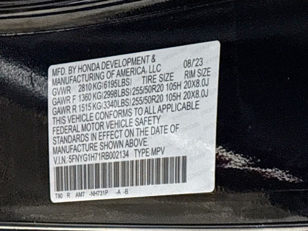 2024 Honda Pilot Touring