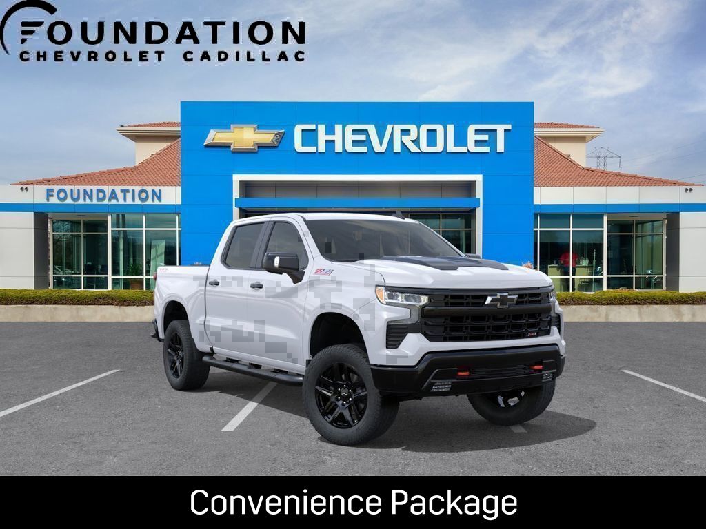 Summit White 2026 Chevrolet Silverado 1500 Pickup Truck Four-Wheel Drive Automatic