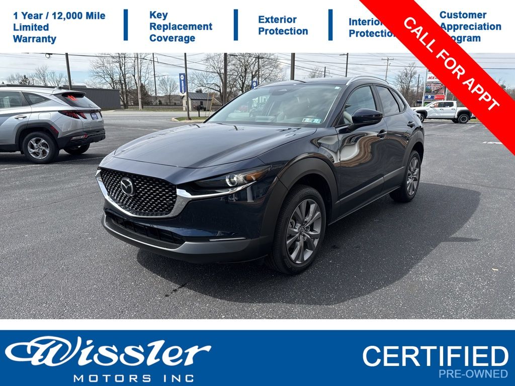 Deep Crystal Blue Mica 2026 Mazda CX-30 2.5 S Preferred AWD SUV / Crossover All-Wheel Drive 6-Speed Automatic